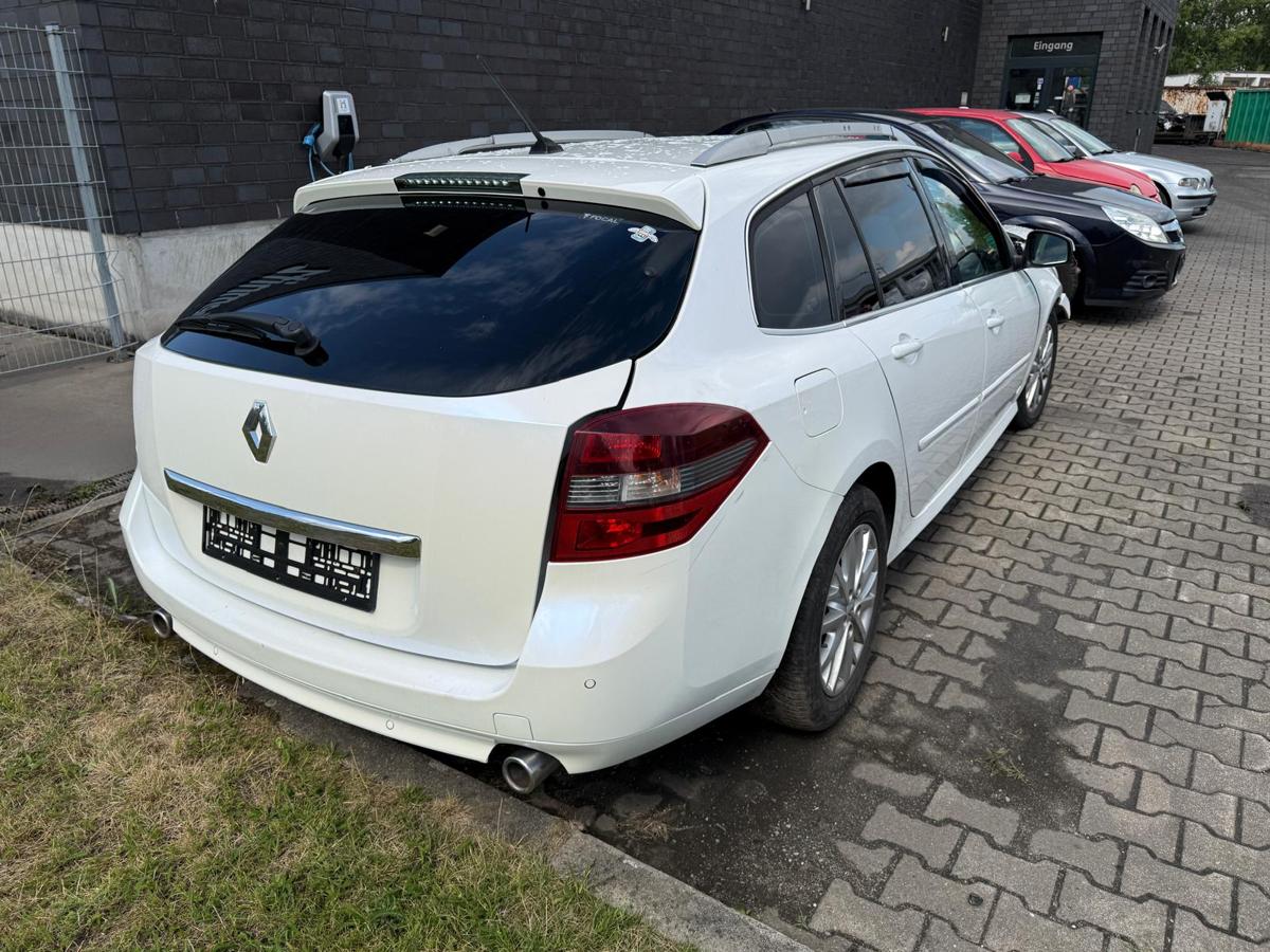 Renault Laguna 3 original Tür hinten links OV369 Blanc Glacier Kombi Rohbau BJ13